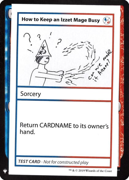 How to Keep an Izzet Mage Busy, Mystery Booster: Convention Edition Exclusives #202746