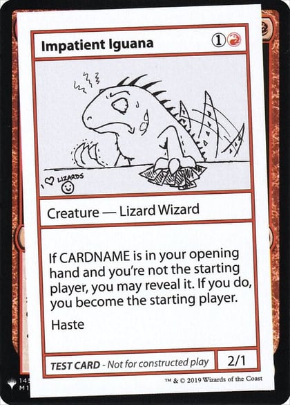 Impatient Iguana, Mystery Booster: Convention Edition Exclusives #202751
