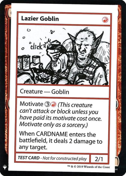 Lazier Goblin, Mystery Booster: Convention Edition Exclusives #202752