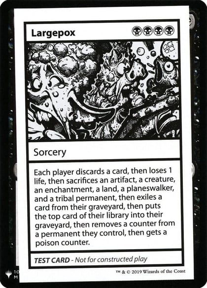 Largepox, Mystery Booster: Convention Edition Exclusives #202753