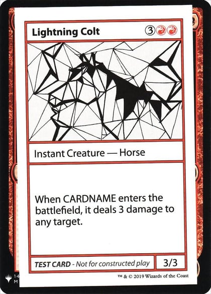 Lightning Colt, Mystery Booster: Convention Edition Exclusives #202756