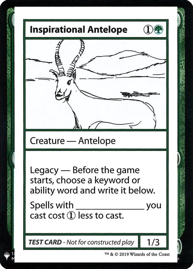 Inspirational Antelope, Mystery Booster: Convention Edition Exclusives #202757