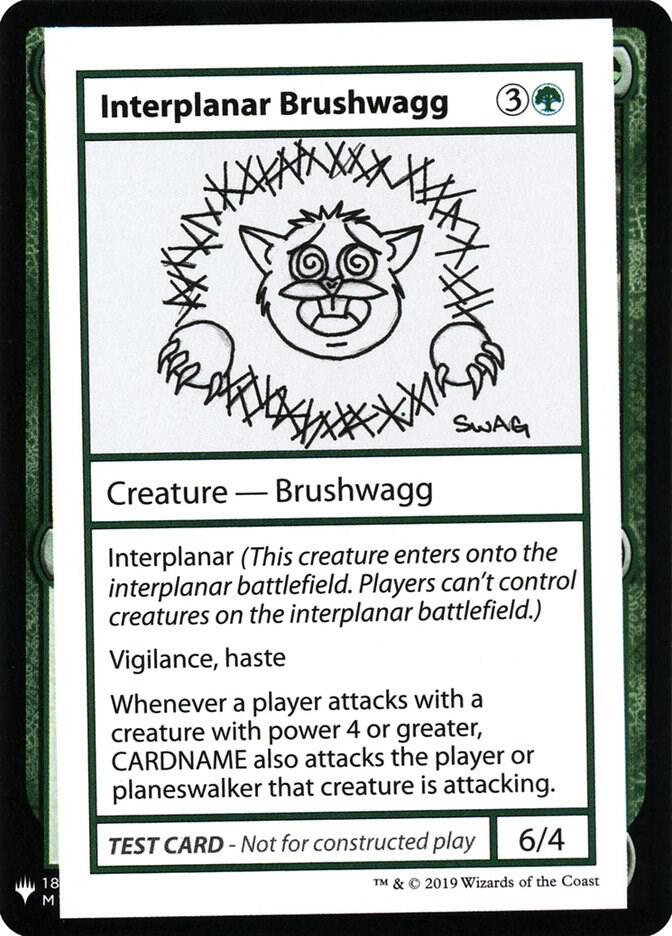 Interplanar Brushwagg, Mystery Booster: Convention Edition Exclusives #202758