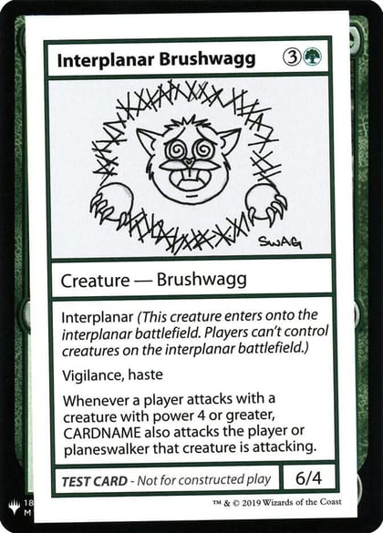Interplanar Brushwagg, Mystery Booster: Convention Edition Exclusives #202758
