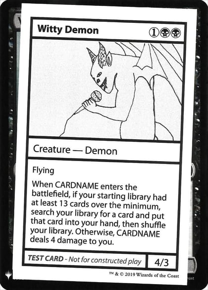 Witty Demon, Mystery Booster: Convention Edition Exclusives #202762