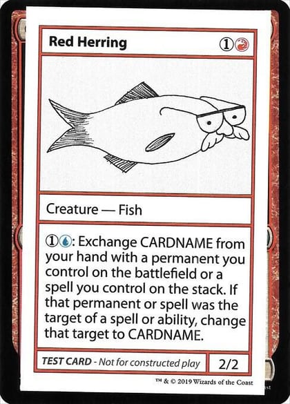 Red Herring (No PW Symbol), Mystery Booster: Convention Edition Exclusives #246938