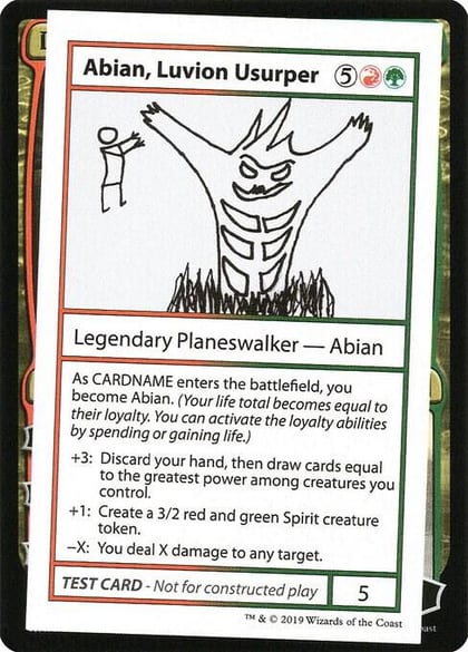 Abian, Luvion Usurper (No PW Symbol), Mystery Booster: Convention Edition Exclusives #246942