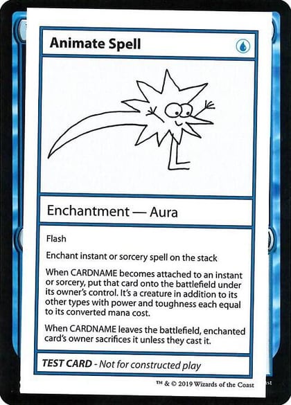 Animate Spell (No PW Symbol), Mystery Booster: Convention Edition Exclusives #246946