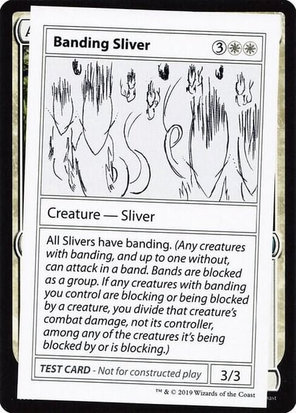 Banding Sliver (No PW Symbol), Mystery Booster: Convention Edition Exclusives #246947