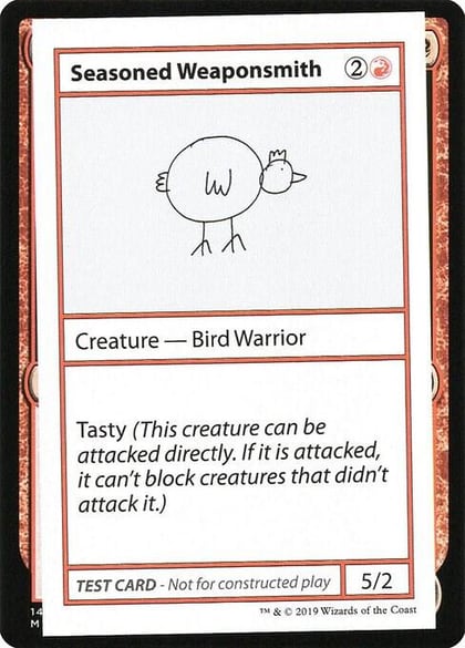 Seasoned Weaponsmith (No PW Symbol), Mystery Booster: Convention Edition Exclusives #246949