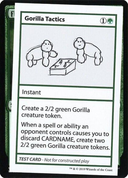 Gorilla Tactics (No PW Symbol), Mystery Booster: Convention Edition Exclusives #246954