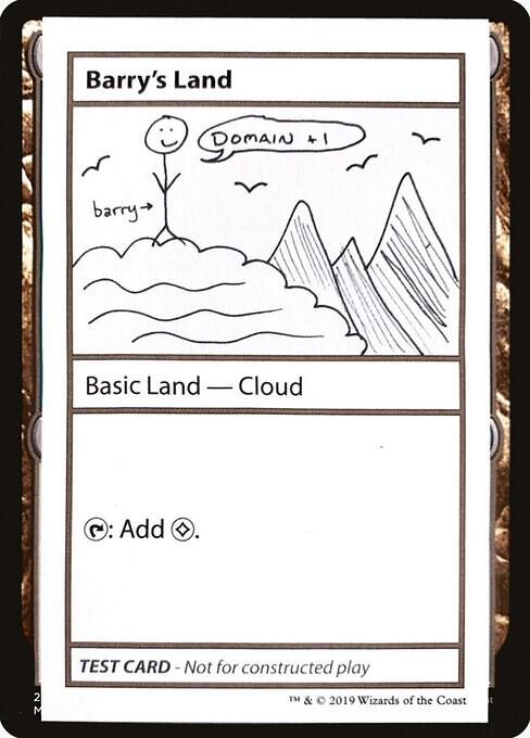 Barry's Land (No PW Symbol), Mystery Booster: Convention Edition Exclusives #246955