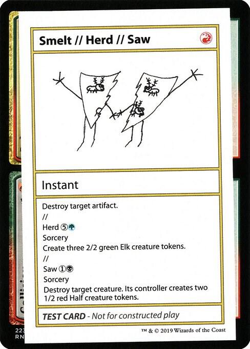Smelt // Herd // Saw (No PW Symbol), Mystery Booster: Convention Edition Exclusives #246957