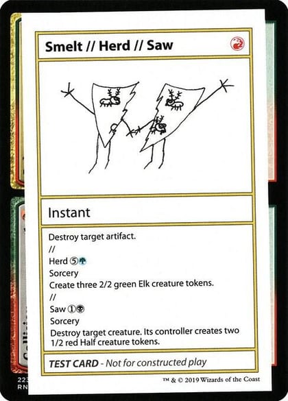 Smelt // Herd // Saw (No PW Symbol), Mystery Booster: Convention Edition Exclusives #246957