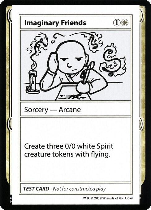 Imaginary Friends (No PW Symbol), Mystery Booster: Convention Edition Exclusives #246967