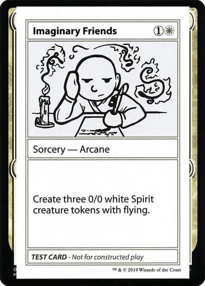 Imaginary Friends (No PW Symbol), Mystery Booster: Convention Edition Exclusives #246967