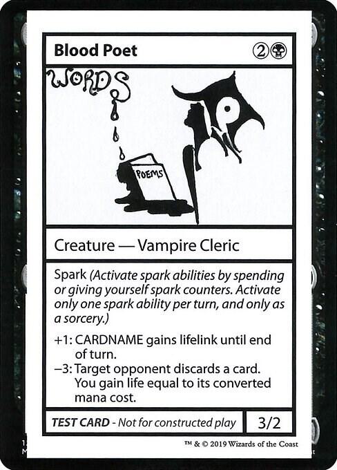 Blood Poet (No PW Symbol), Mystery Booster: Convention Edition Exclusives #246972