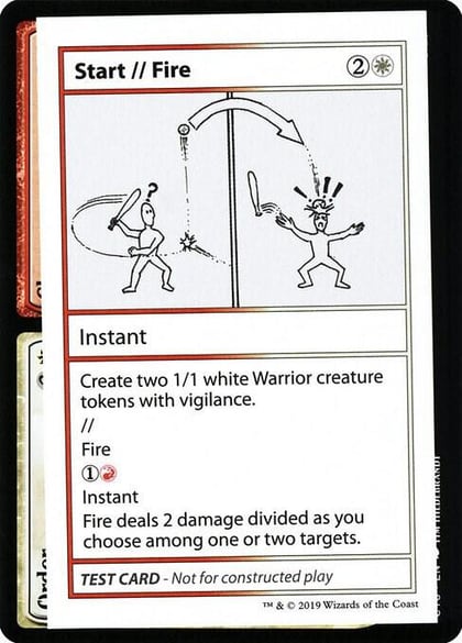 Start // Fire (No PW Symbol), Mystery Booster: Convention Edition Exclusives #246974