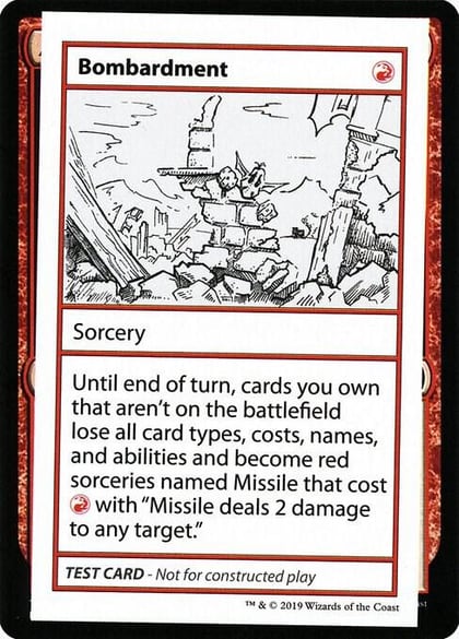Bombardment (No PW Symbol), Mystery Booster: Convention Edition Exclusives #246976