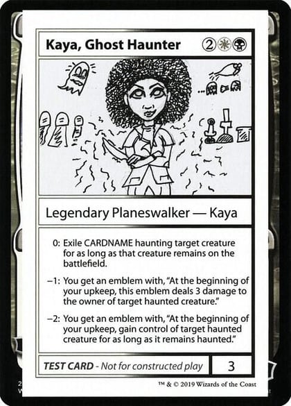 Kaya, Ghost Haunter (No PW Symbol), Mystery Booster: Convention Edition Exclusives #246981