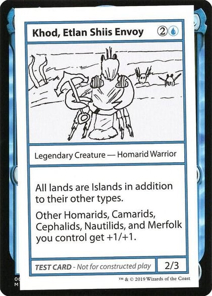 Khod, Etlan Shiis Envoy (No PW Symbol), Mystery Booster: Convention Edition Exclusives #246983
