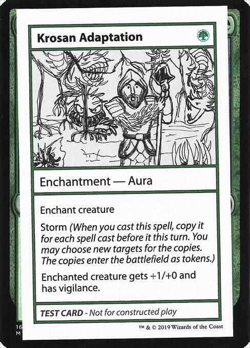 Krosan Adaptation (No PW Symbol), Mystery Booster: Convention Edition Exclusives #246985