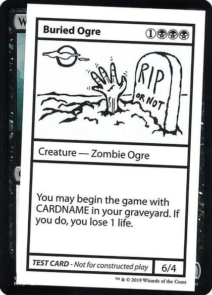 Buried Ogre (No PW Symbol), Mystery Booster: Convention Edition Exclusives #246986