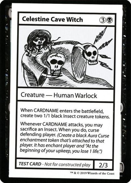 Celestine Cave Witch (No PW Symbol), Mystery Booster: Convention Edition Exclusives #246990
