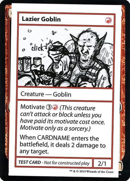 Lazier Goblin (No PW Symbol), Mystery Booster: Convention Edition Exclusives #246992