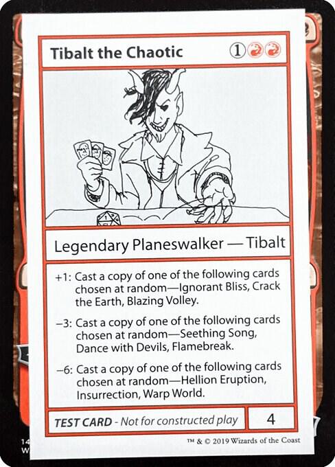 Tibalt the Chaotic (No PW Symbol), Mystery Booster: Convention Edition Exclusives #246995