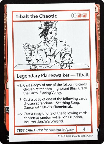 Tibalt the Chaotic (No PW Symbol), Mystery Booster: Convention Edition Exclusives #246995