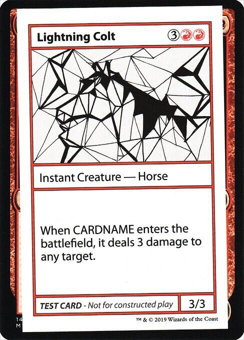 Lightning Colt (No PW Symbol), Mystery Booster: Convention Edition Exclusives #246997