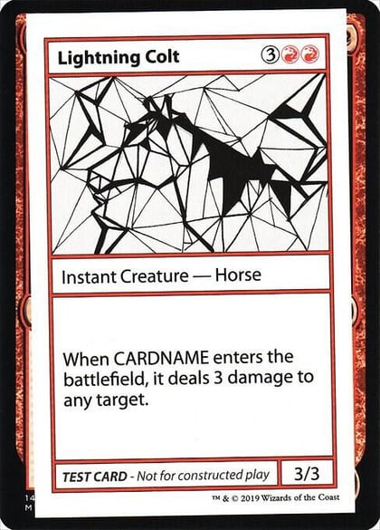 Lightning Colt (No PW Symbol), Mystery Booster: Convention Edition Exclusives #246997
