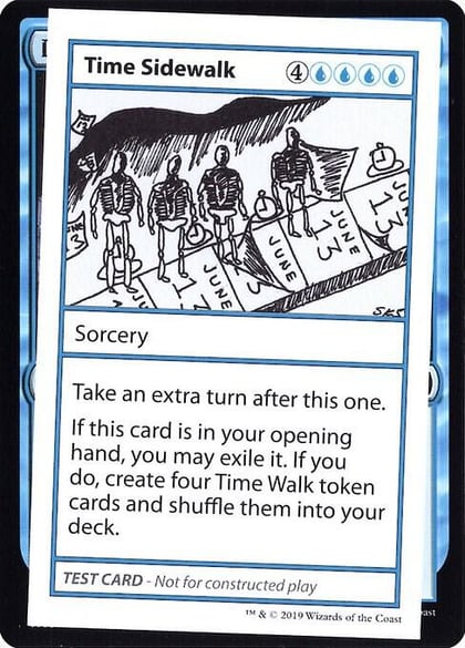 Time Sidewalk (No PW Symbol), Mystery Booster: Convention Edition Exclusives #246998