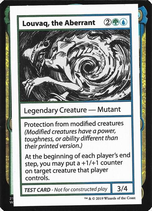 Louvaq, the Aberrant (No PW Symbol), Mystery Booster: Convention Edition Exclusives #247002