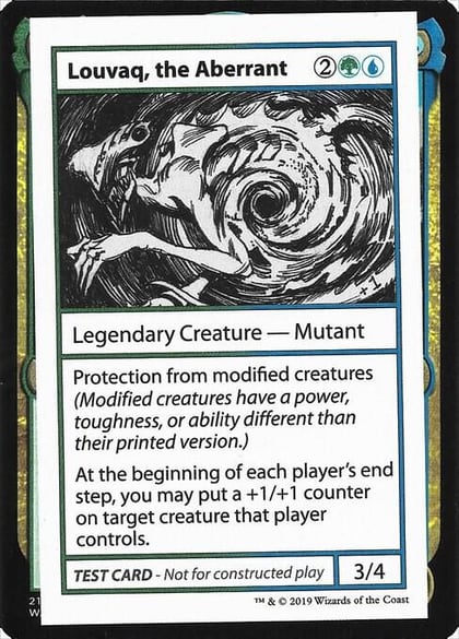 Louvaq, the Aberrant (No PW Symbol), Mystery Booster: Convention Edition Exclusives #247002