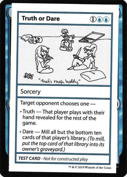 Truth or Dare (No PW Symbol), Mystery Booster: Convention Edition Exclusives #247007