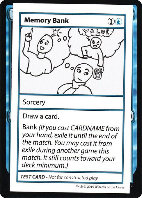 Memory Bank (No PW Symbol), Mystery Booster: Convention Edition Exclusives #247010