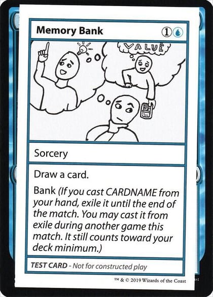 Memory Bank (No PW Symbol), Mystery Booster: Convention Edition Exclusives #247010
