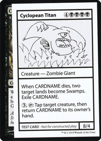 Cyclopean Titan (No PW Symbol), Mystery Booster: Convention Edition Exclusives #247011