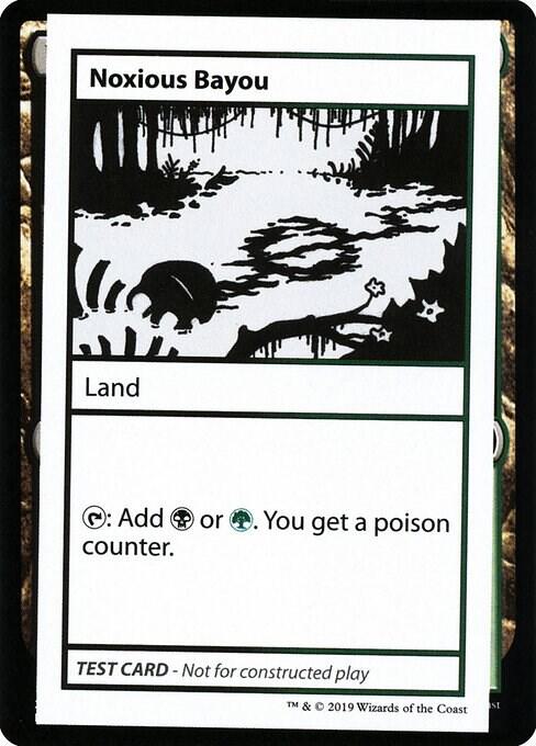 Noxious Bayou (No PW Symbol), Mystery Booster: Convention Edition Exclusives #247017