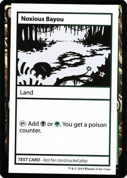 Noxious Bayou (No PW Symbol), Mystery Booster: Convention Edition Exclusives #247017