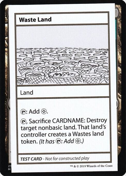 Waste Land (No PW Symbol), Mystery Booster: Convention Edition Exclusives #247025