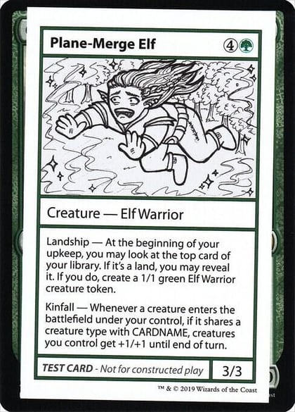 Plane-Merge Elf (No PW Symbol), Mystery Booster: Convention Edition Exclusives #247029