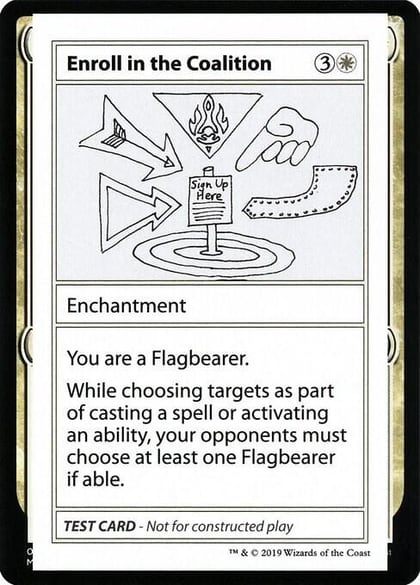 Enroll in the Coalition (No PW Symbol), Mystery Booster: Convention Edition Exclusives #247030