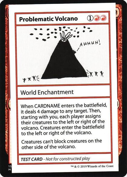 Problematic Volcano (No PW Symbol), Mystery Booster: Convention Edition Exclusives #247035