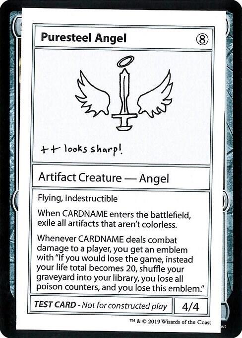 Puresteel Angel (No PW Symbol), Mystery Booster: Convention Edition Exclusives #247037