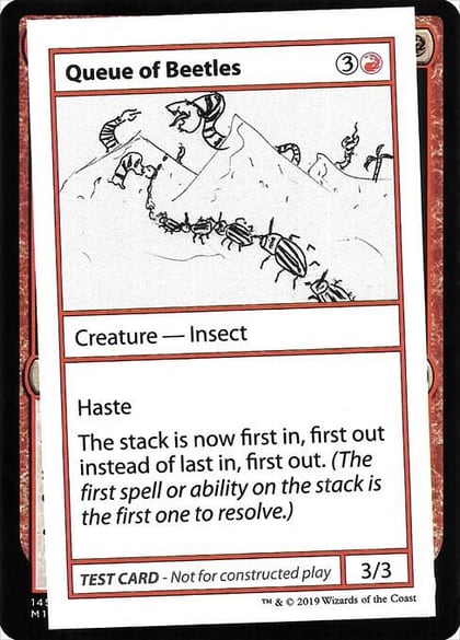 Queue of Beetles (No PW Symbol), Mystery Booster: Convention Edition Exclusives #247039