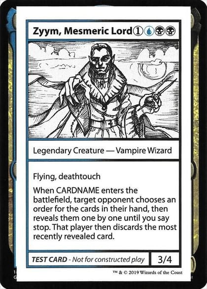 Zyym, Mesmeric Lord (No PW Symbol), Mystery Booster: Convention Edition Exclusives #247043