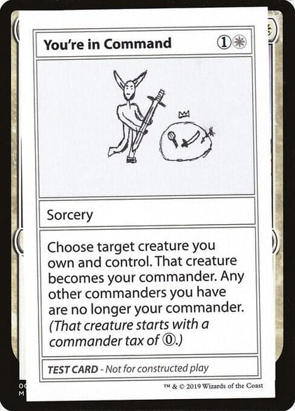You're In Command (No PW Symbol), Mystery Booster: Convention Edition Exclusives #247044